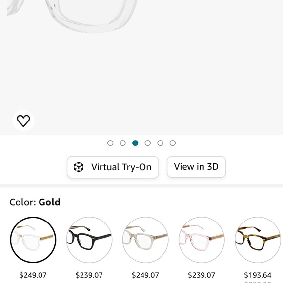 Authentic Gucci glasses - Picture 4 of 5